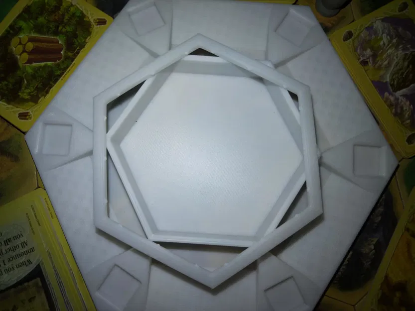 Settlers' Sanctuary | Khay Xúc Xắc & Hub Thẻ Tài Nguyên - Image 5