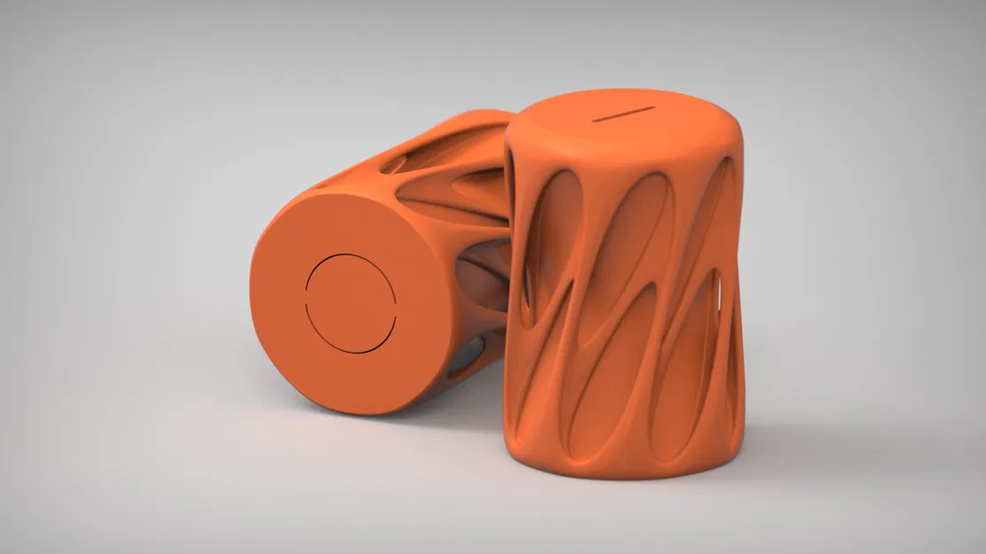 Hũ Bỏ Tiền với Nút Đáy Vặn Mở (Twist-to-Open Bottom Plug) - Image 2