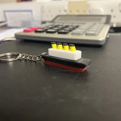 Móc khóa Titanic (Titanic Keychain)