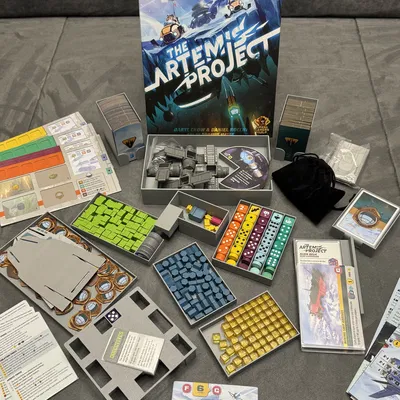 Khay Insert/Organizer The Artemis Project + Expansions (Sleeved Cards)