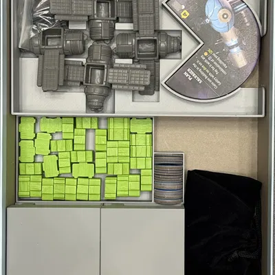 Khay Insert/Organizer The Artemis Project + Expansions (Sleeved Cards)