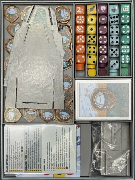 Khay Insert/Organizer The Artemis Project + Expansions (Sleeved Cards) - Image 6