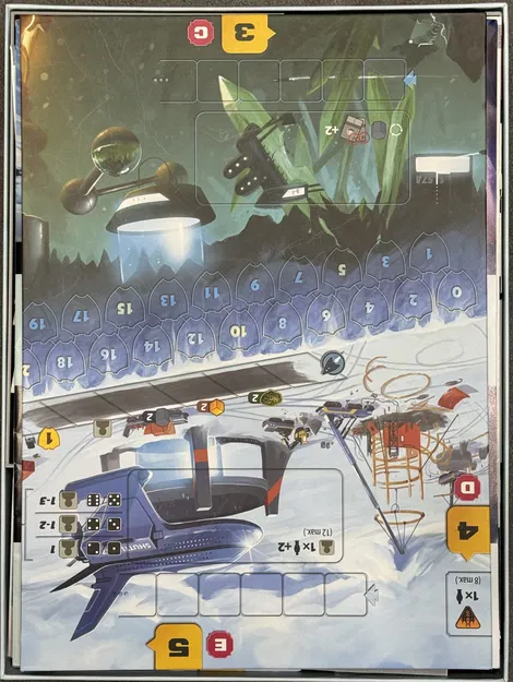 Khay Insert/Organizer The Artemis Project + Expansions (Sleeved Cards) - Image 7