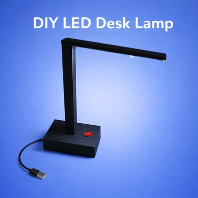 Đèn bàn LED DIY