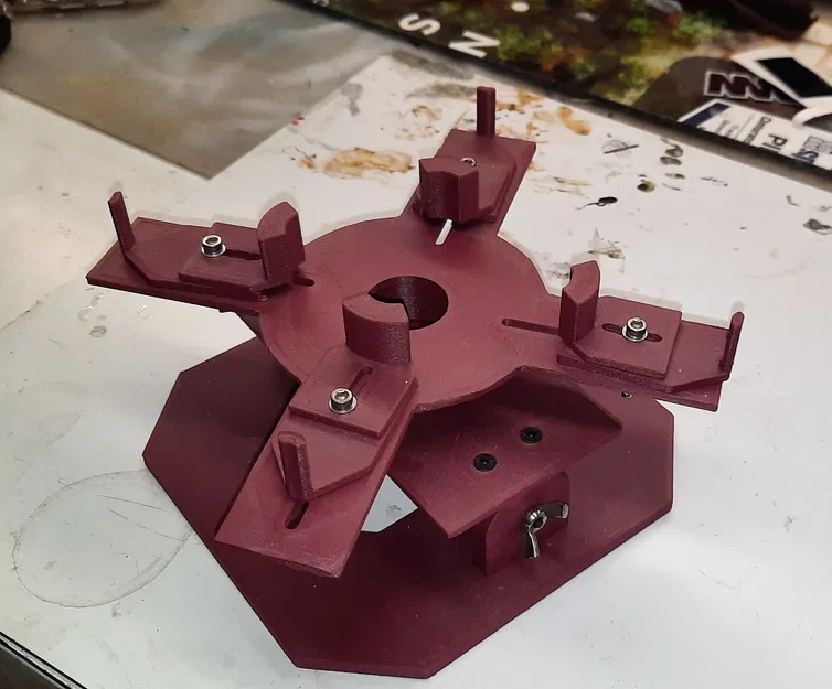 Giá đỡ sơn xoay modular (Support modulaire rotatif de peinture) - Image 1