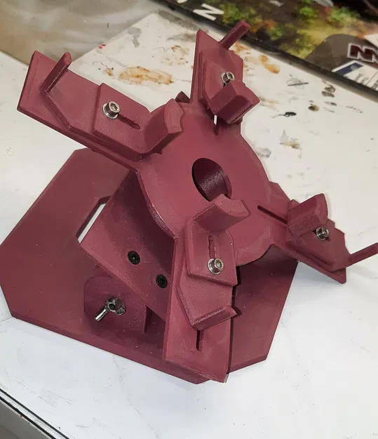 Giá đỡ sơn xoay modular (Support modulaire rotatif de peinture) - Image 2