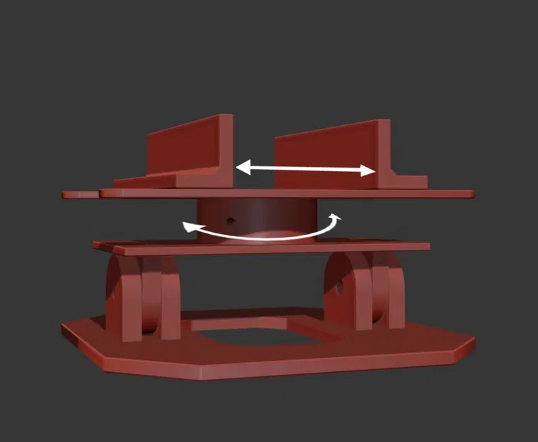 Giá đỡ sơn xoay modular (Support modulaire rotatif de peinture) - Image 5