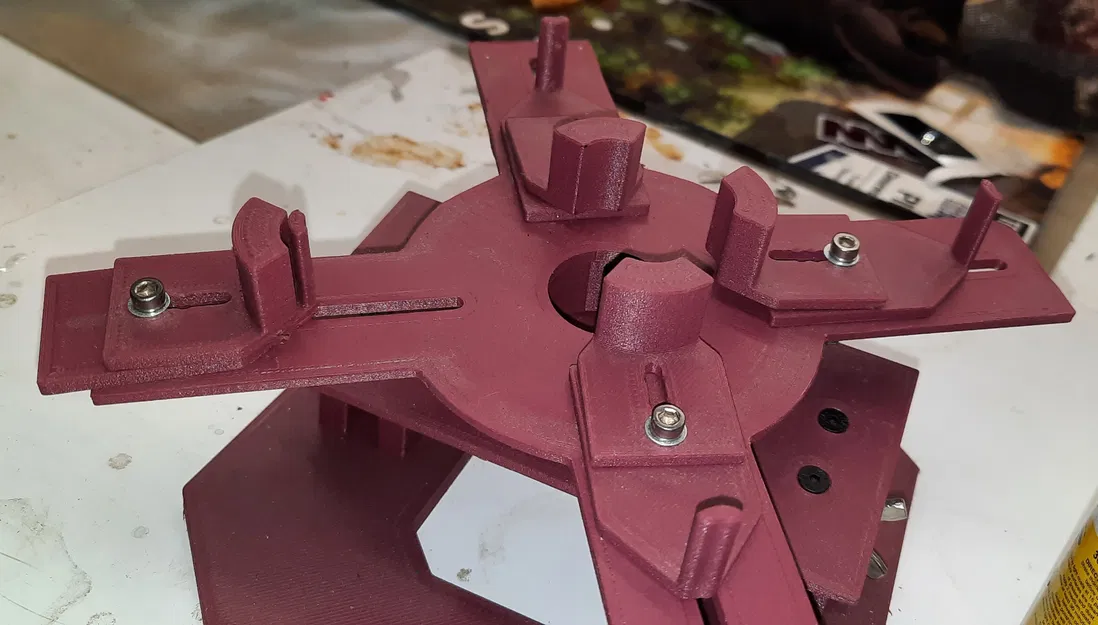 Giá đỡ sơn xoay modular (Support modulaire rotatif de peinture) - Image 6