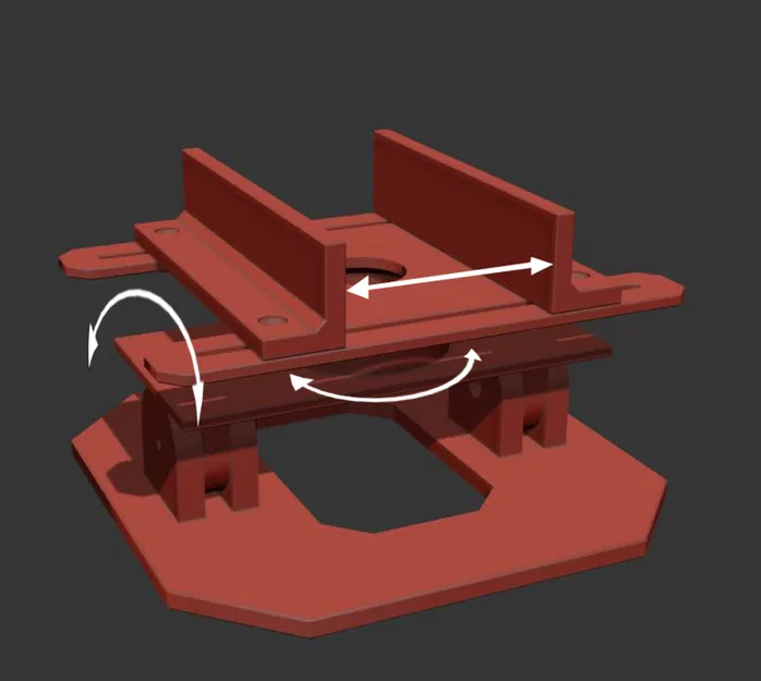 Giá đỡ sơn xoay modular (Support modulaire rotatif de peinture) - Image 7