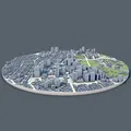 Mô hình 3D Cityscape Tokyo (Nhật Bản) – Kiến trúc đô thị in được - Thumbnail 2
