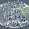 Mô hình 3D Cityscape Tokyo (Nhật Bản) – Kiến trúc đô thị in được - Thumbnail 10