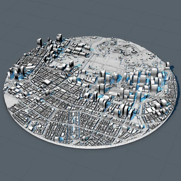 Mô hình 3D Cityscape Tokyo (Nhật Bản) – Kiến trúc đô thị in được - Image 12