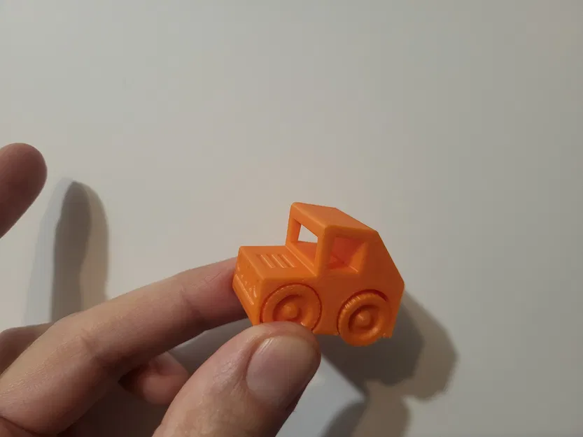 Mini Hummer 3D Print – Đồ chơi 35mm & Móc khóa - Image 2