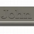 Móc khóa John (John keyring) - Thumbnail 1