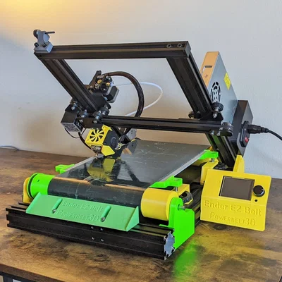 Chuyển đổi Ender EZ Belt thành máy in 3D Belt (Ender EZ Belt 3D Printer Conversion)