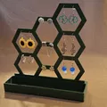 Kệ treo khuyên tai: Bộ lục giác (Hexagonal set) - Thumbnail 2