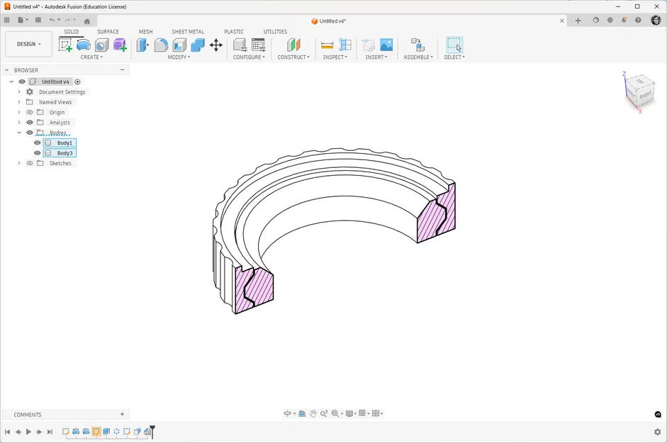 Ngàm giữ photo filter nam châm in liền khối (Print-in-place) - Image 1