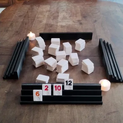 Giá đỡ quân Burako / Rummy / Domino
