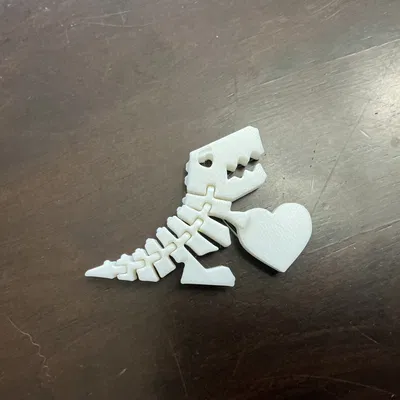 Khủng Long Khớp Nối Cầm Trái Tim (Articulated Dino with Heart)