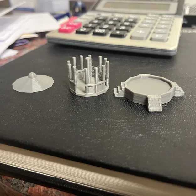 Nhà Vọng Nhạc / Chòi Gazebo Bằng Đá - Image 2