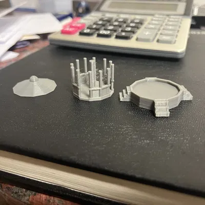 Nhà Vọng Nhạc / Chòi Gazebo Bằng Đá