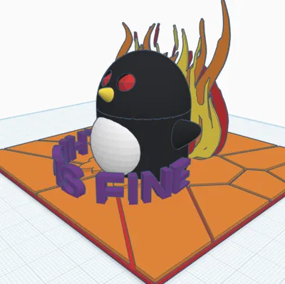 CALM FIRE PENGUIN – Chim cánh cụt mắt to