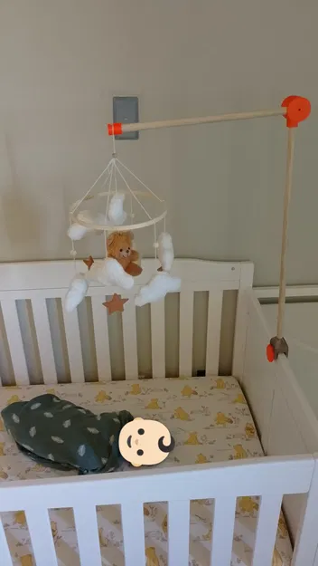 Giá treo Baby Mobile gắn cũi & chân đứng sàn - Image 1