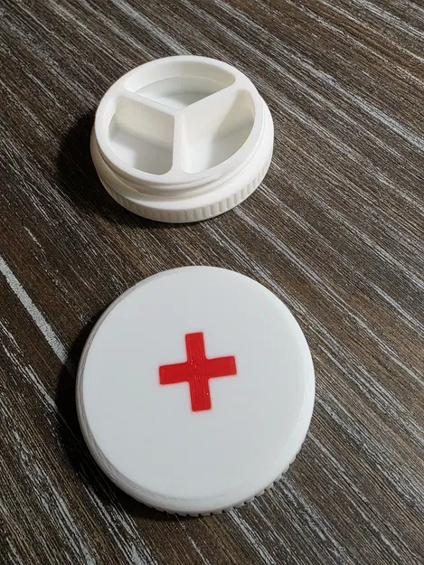 Hộp đựng thuốc bỏ túi - 3 ngăn - Image 2