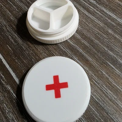 Hộp đựng thuốc bỏ túi - 3 ngăn