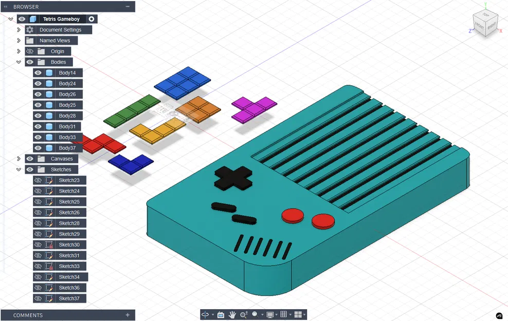 Tetris Gameboy - Image 1