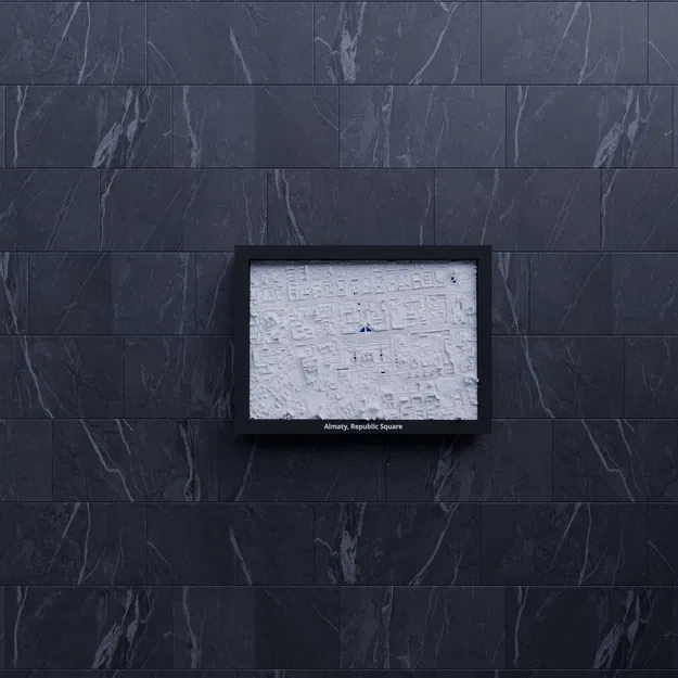 Almaty, Republic Square, Kazakhstan - Bản thu nhỏ 3D - Image 7