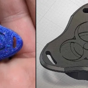 BiohazardCap – Nắp van uống nước có biểu tượng Biohazard