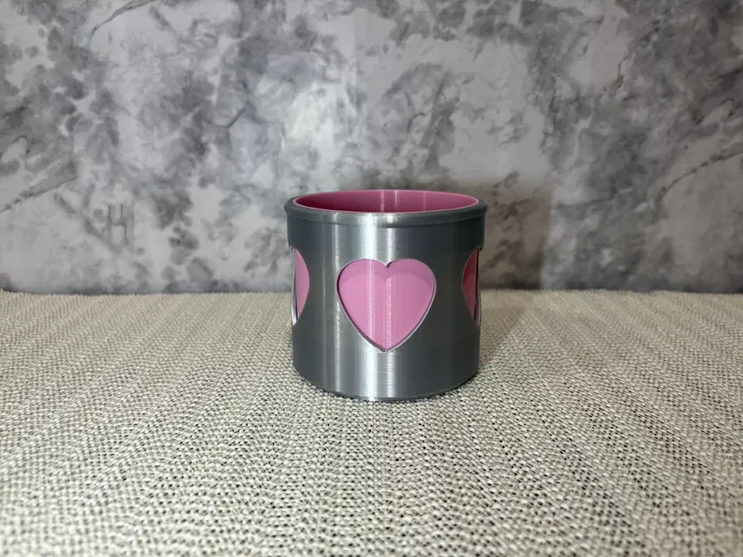 Cốc Tổ Chức Đồ Deep Devotion (Hình Trái Tim, 2 Lớp) - Image 3
