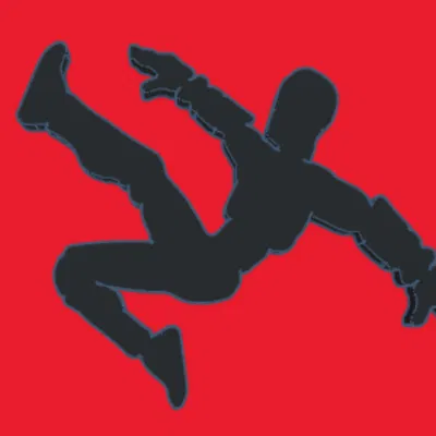 Trang trí treo tường bóng dáng Ninja