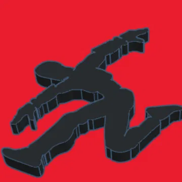 Trang trí treo tường bóng dáng Ninja