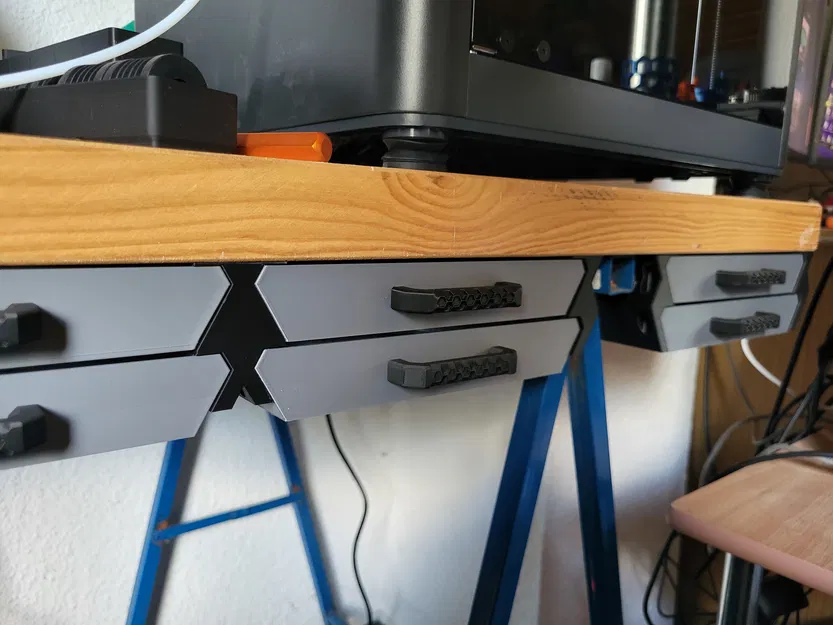 Underdesk Drawer 2.0 Rail Mod – Mod ray ngăn kéo gầm bàn - Image 1