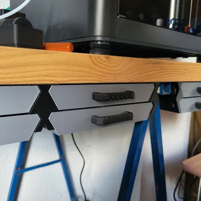 Underdesk Drawer 2.0 Rail Mod – Mod ray ngăn kéo gầm bàn