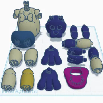 Mô hình Bonnie action figure