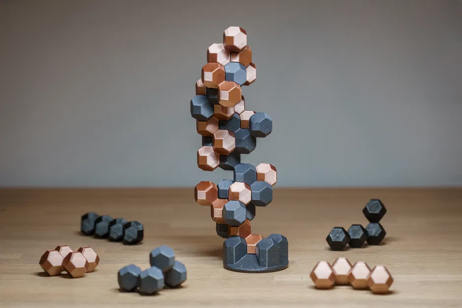 HedronStack (trò chơi 3D cân bằng/xếp chồng) - Image 1