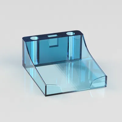 Khay để giấy Post-It kèm chỗ để USB và bút