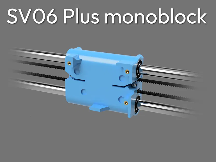 Carriage monoblock cho SV06 Plus (thay thế 1:1) - Image 1