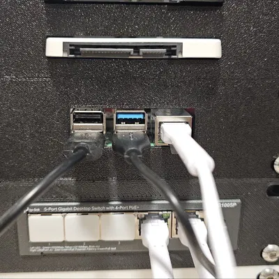 Rack Mount 6-inch cho Raspberry Pi 2B/3B/4B/5B