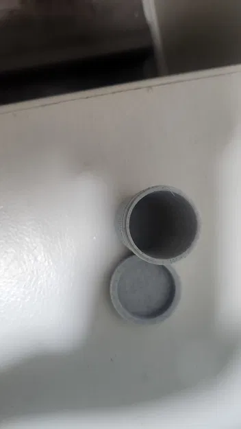 Hộp Chứa Đồ Dạng Trụ Vân Knurling (Knurled Storage Container) - Image 2