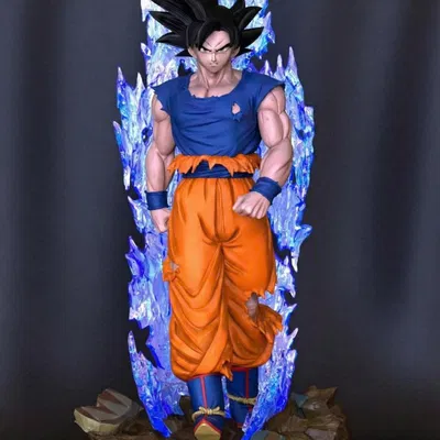 Bảng hiệu Goku Ultra Instinct Sign