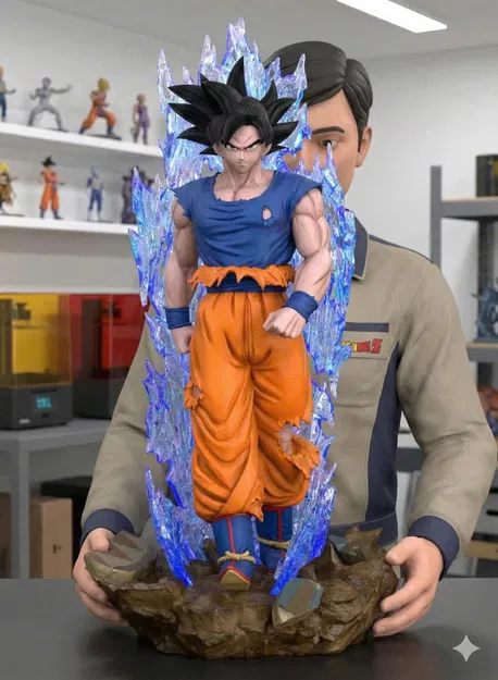 Bảng hiệu Goku Ultra Instinct Sign - Image 3