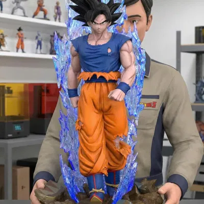 Bảng hiệu Goku Ultra Instinct Sign