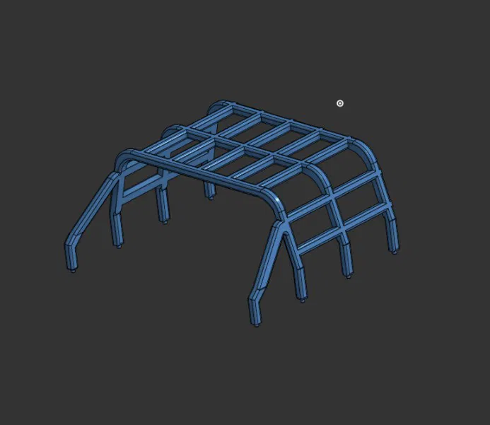 Klietka na Toyota LC79 (MN82) V2 – Khung bảo vệ (roll cage) bản ngắn - Image 1