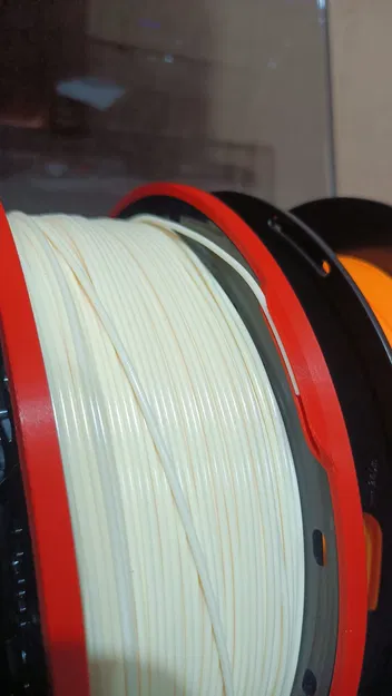 Adapter cuộn filament 194mm sang Bambu Lab AMS (200mm) có kẹp filament - Image 2