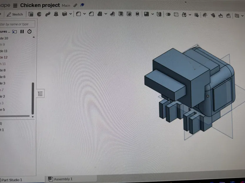 Đồ chơi Gà Minecraft (Minecraft Chicken Toy) - Image 1