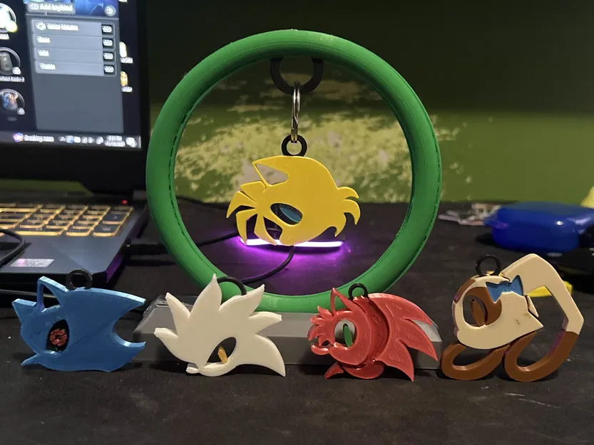 Móc khóa Sonic.EXE Outcome Memories - Image 2